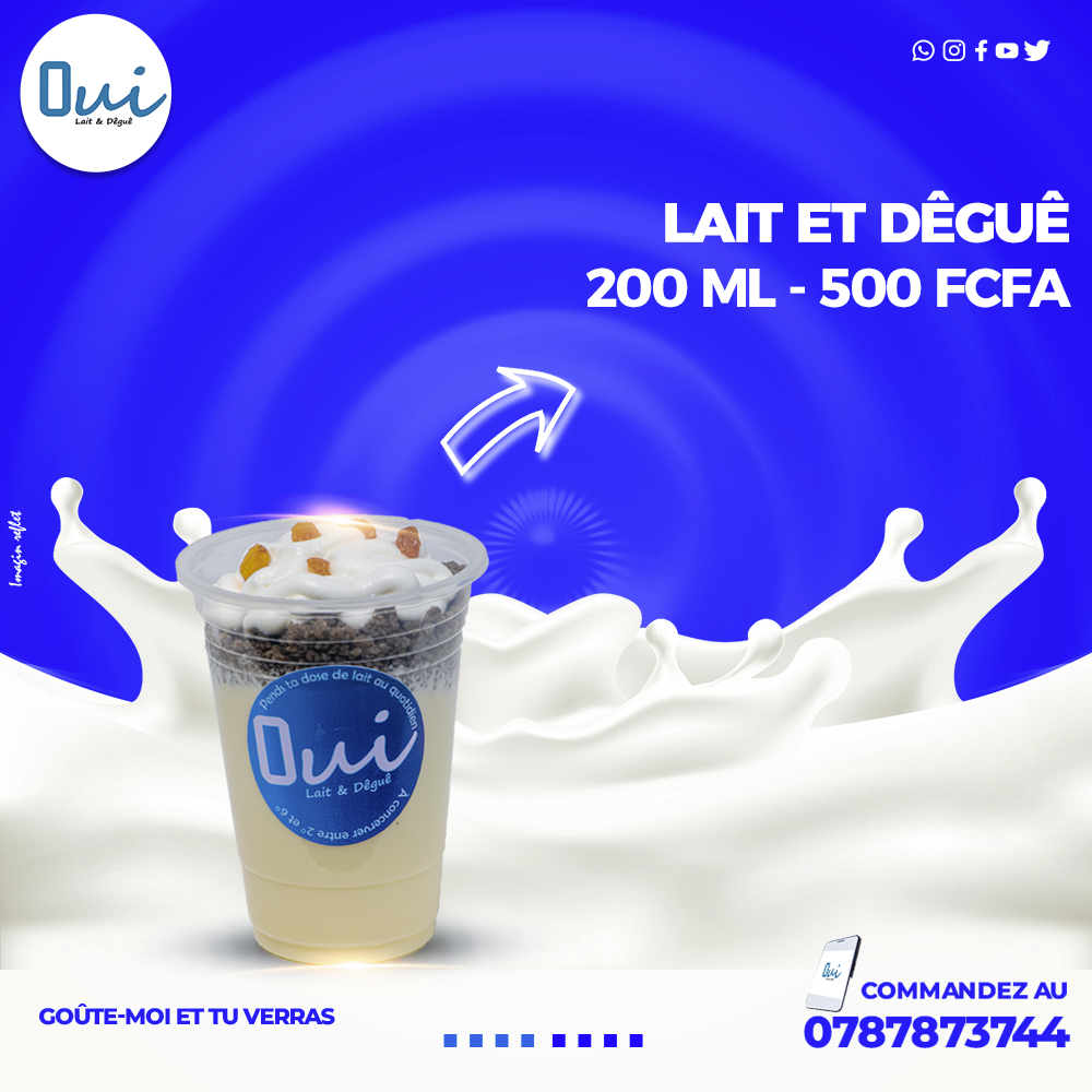 Oui lait degue